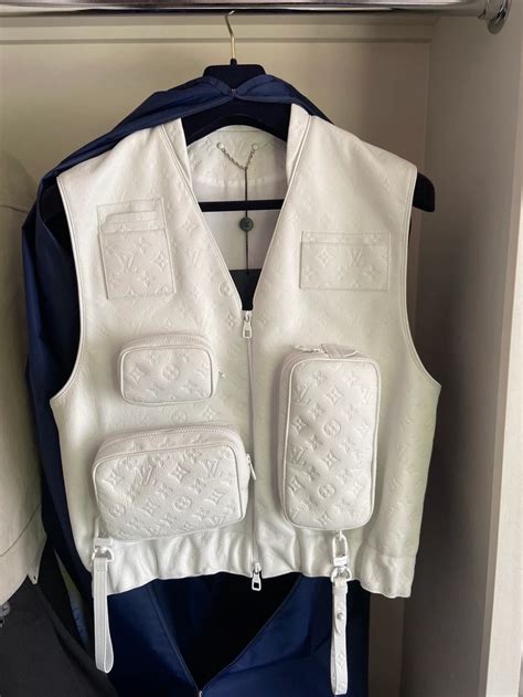 louis vuitton blow up jacket|louis vuitton utility vest.